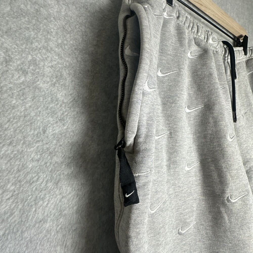 RARE Nike Lab Sweatpants All Over Mini Swoosh Logo Embroidered Joggers XL - Picture 7 of 8